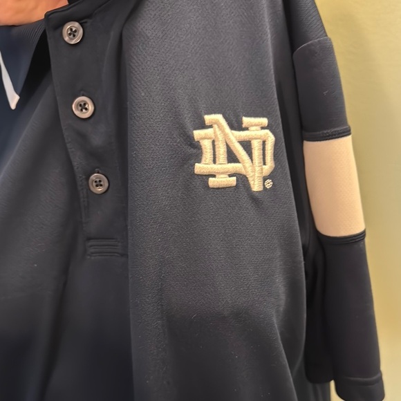Adidas Navy Polo Shirt with Logo - Picture 2 of 5